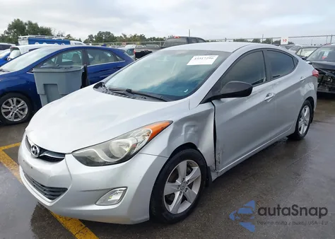 2012 Hyundai Elantra Gls (Ulsan Plant) from USA, damaged, VIN KMHDH4AE2CU323065